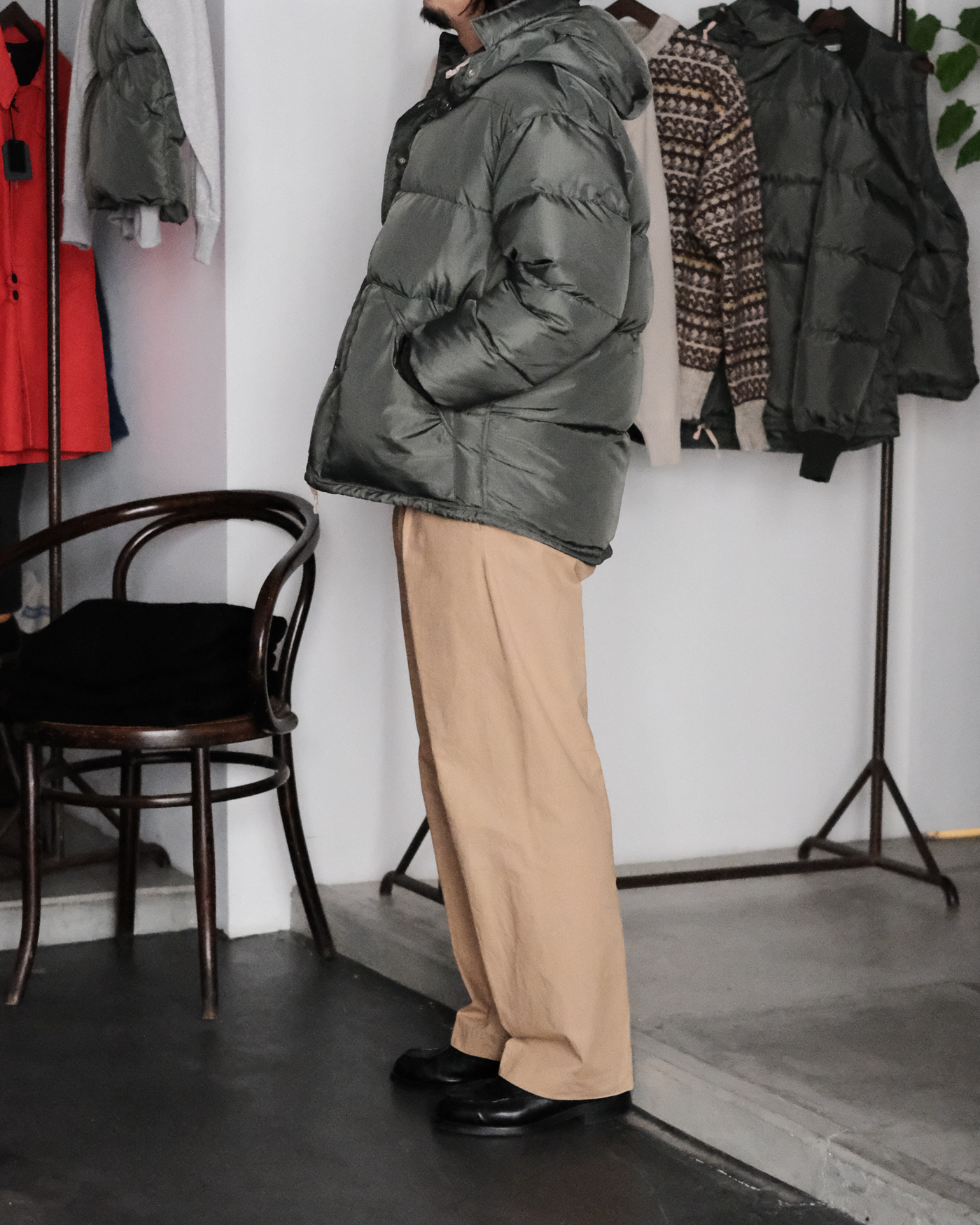 MOUNTAINEER DOWN JACKET col.Forest - Sleepy PEOPLE | スリーピー