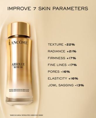 Lancôme Absolue Rose 80 Micro-Diffusion In Emulsion, 3.4 oz. - Macy's