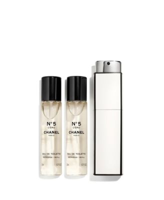 CHANEL N°5 L'EAU Eau de Toilette Twist and Spray Set - Macy's