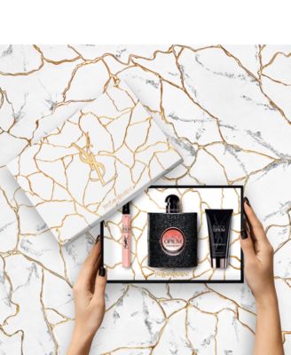 Yves Saint Laurent 3-Pc. Black Opium Eau de Parfum Gift Set - Macy's