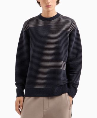 A|X Armani Exchange Men's Limited Edition A Line Pullover Sweater