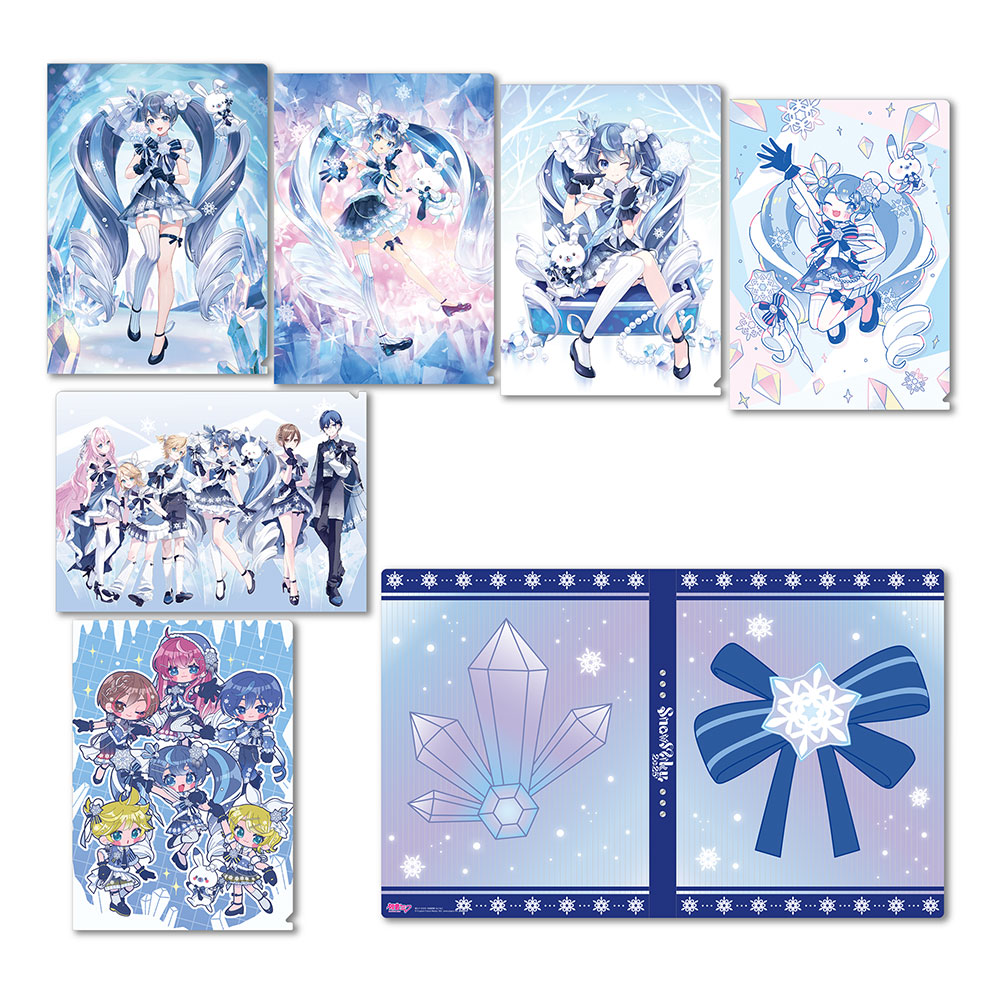 グッズ]SNOW MIKU 2025 クリアファイルコンプリートセット｜SNOW MIKU 2025