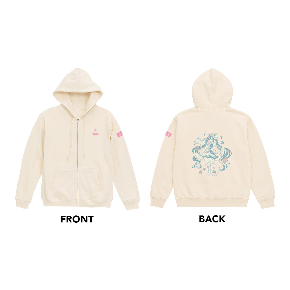 グッズ]SNOW MIKU 2026 TNOC THE HOODIE ZIPUP｜SNOW MIKU 2026