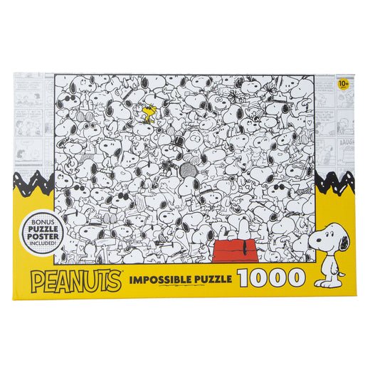 Snoopy 1,000 Piece Jigsaw Puzzle Plus Free Poster - Everything