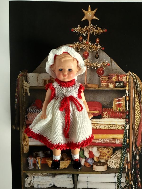 白いニットドレス LISSI リジードール ドイツ リジーちゃん - SNAP