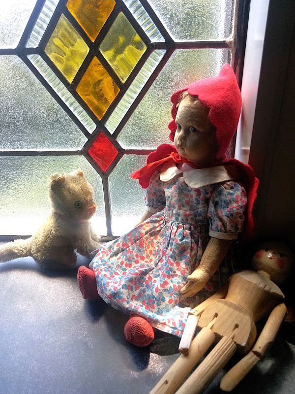 アンティークのレンチドール ☆赤ずきんちゃん 33cm - SNAP