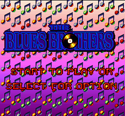 The Blues Brothers (SNES) Super Nintendo Game by Kemco