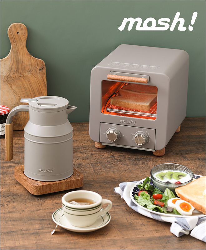 mosh! オーブントースター&電気ケトルセット | セレクトショップ・AQUA
