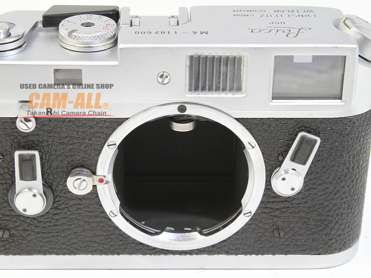 中古 ライカ M4シルバーボディ 程度：AB+（良品プラス）
