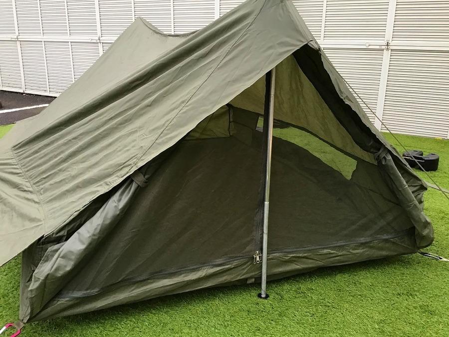 ソロキャンプにも最適！フランス軍 F1 ミリタリーテント[2020.01.28