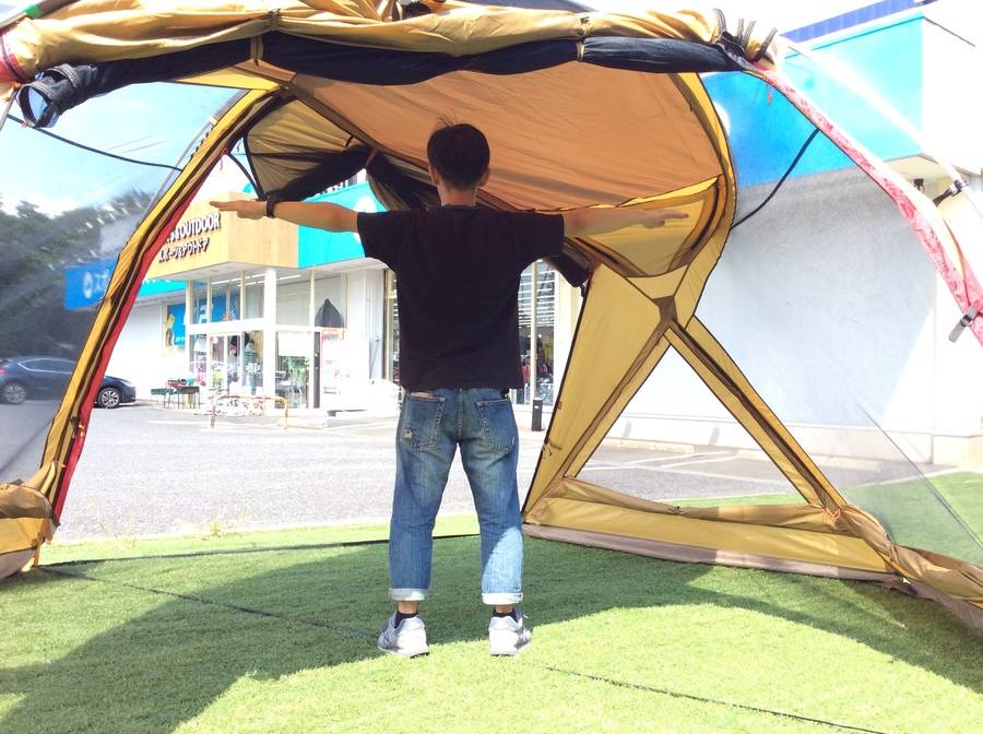 TFスポーツ柏店】snow peakリビングメッシュエッグTP-900再び！【中古