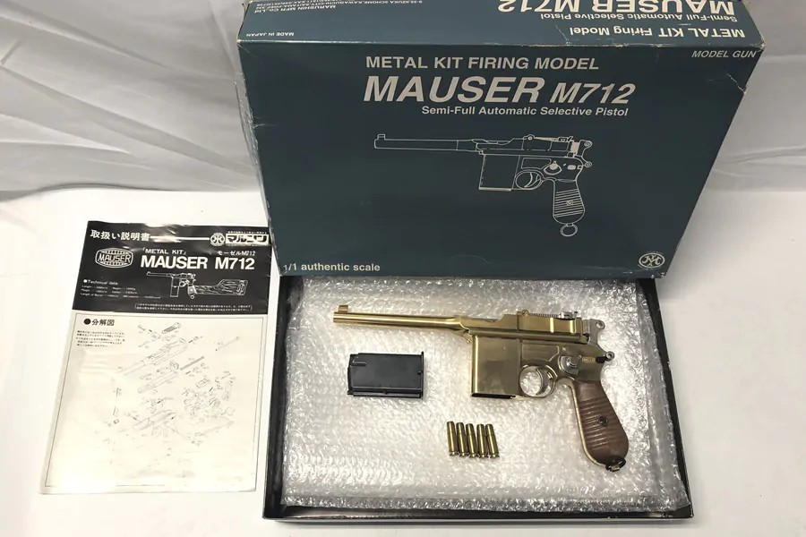 マルシン モーゼル M712 メタルキット 組み立て済み完成品 金属製