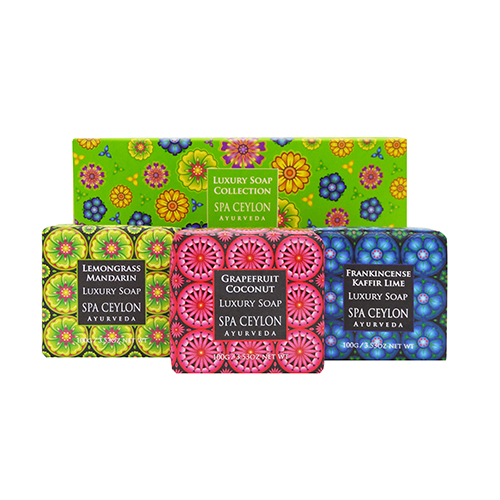ラグジュアリー ソープ コレクション 50g × 4 / スパセイロン