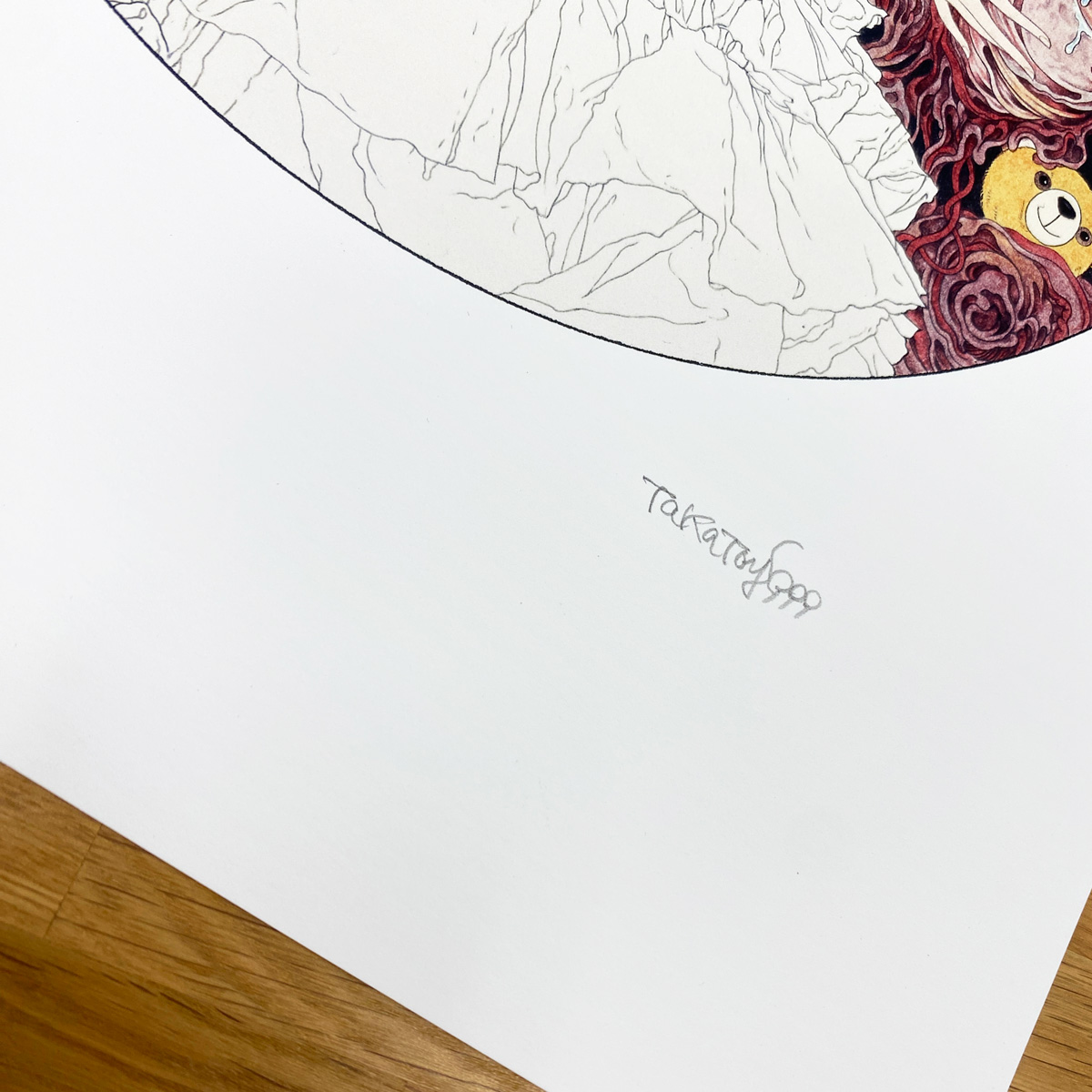 Span Art Gallery / 【直筆サイン・エディション入】山本タカト 額付き