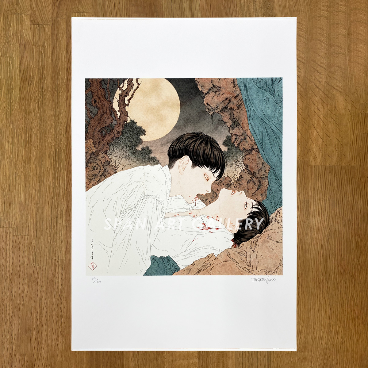 Span Art Gallery / 【直筆サイン・エディション入】山本タカト 額付き