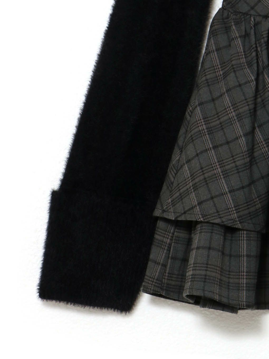 BUBBLES】オープンネックギャザーワンピース | sparkling mall online