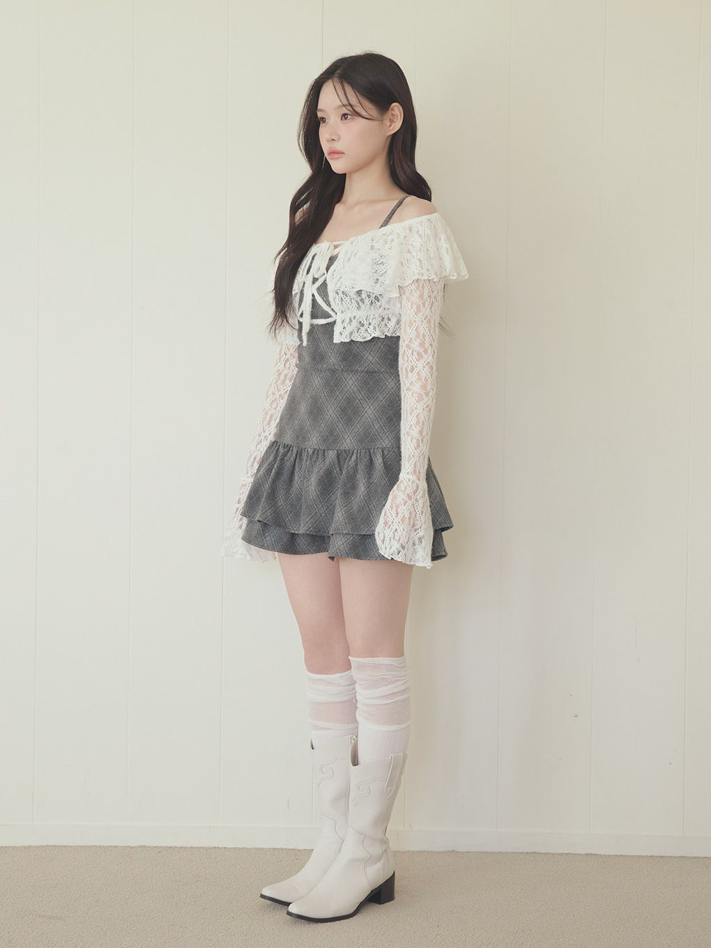 BUBBLES】レースアンサンブルワンピース | sparkling mall online store