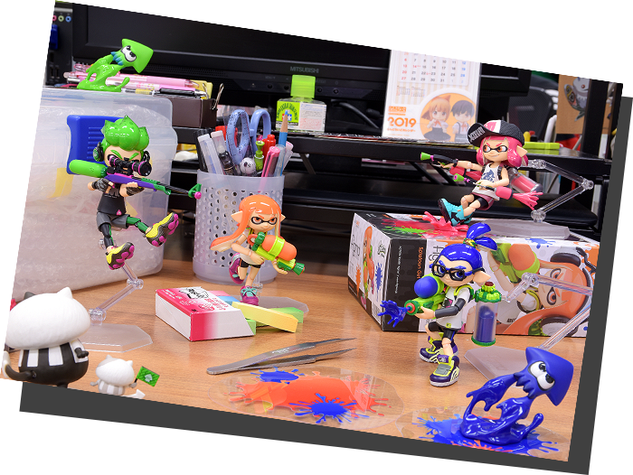 Splatoon』figma Splatoon ボーイ 特設サイト | グッドスマイルカンパニー