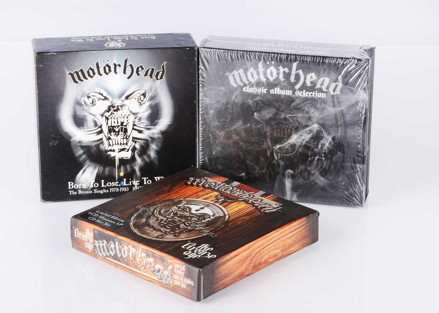 motörhead CDボックス 2タイトルセット motörhead CDボックス 2