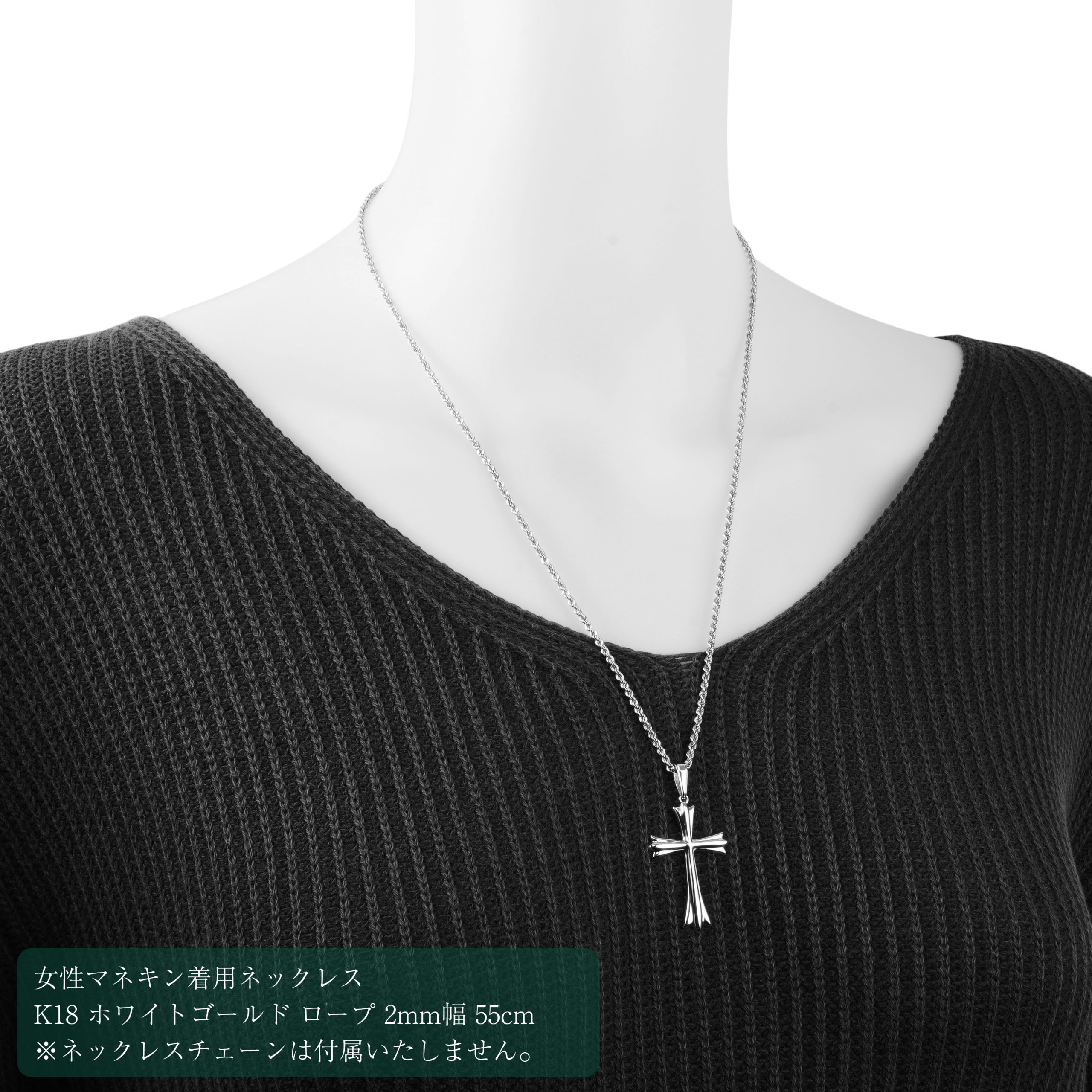 Pt900 プラチナ クロス ペンダント トップ | SPERANZA