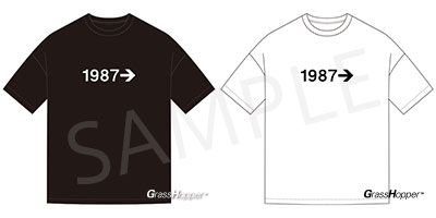 SPITZ ON-LINE MEMBERS限定「1987→」ビッグTシャツ 受注販売決定