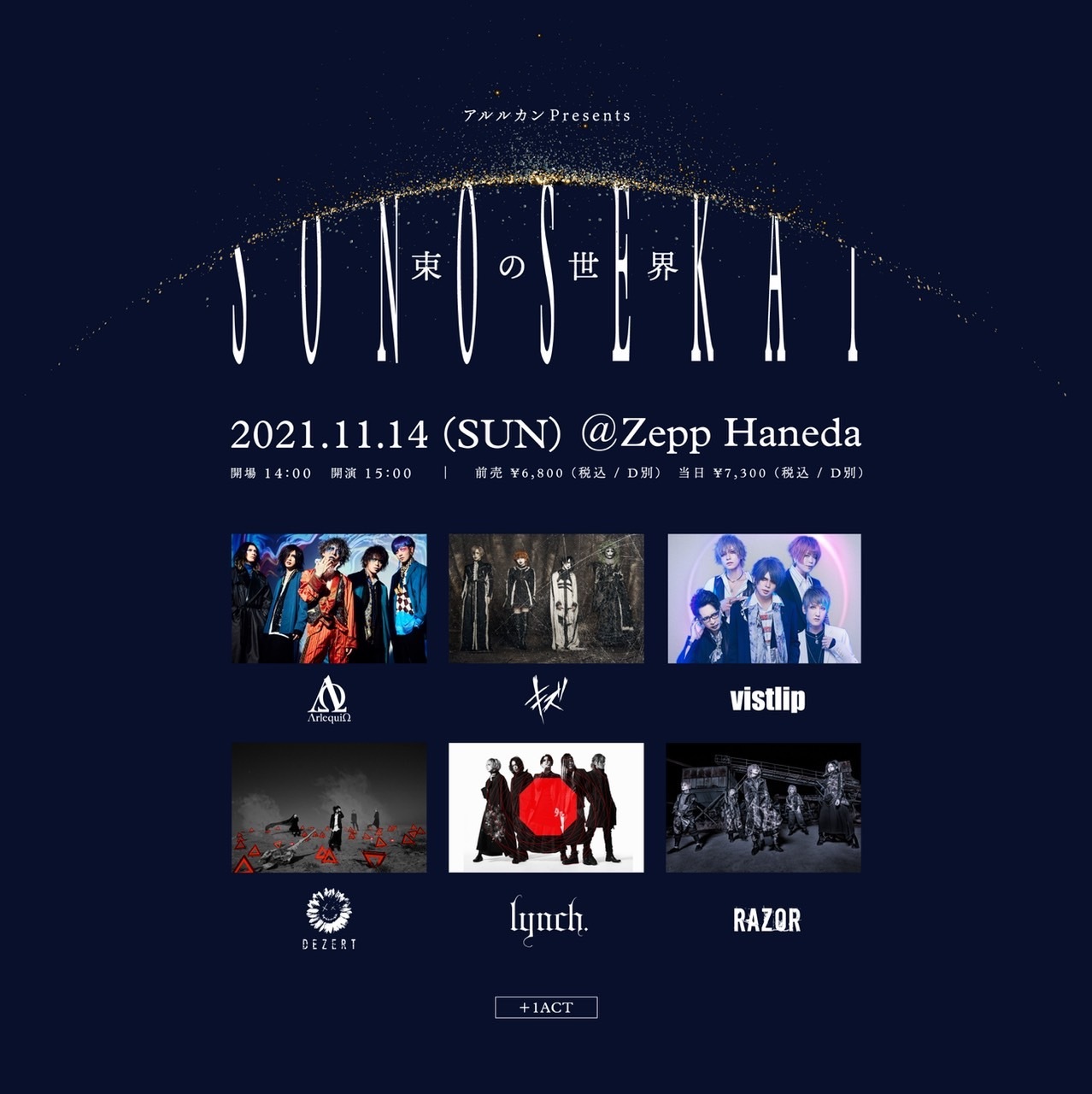 アルルカン、『アルルカンサーカス』内容一新しlynch.、RAZORらと