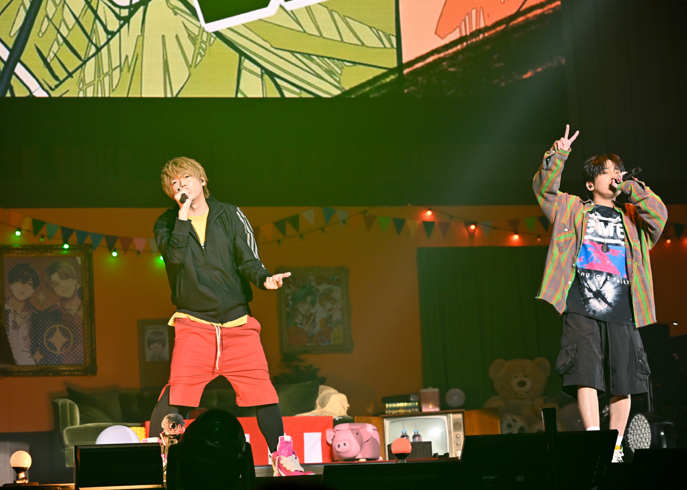 肉チョモランマ（Gero・めいちゃん） ゲストも登場したお祭り騒ぎの初