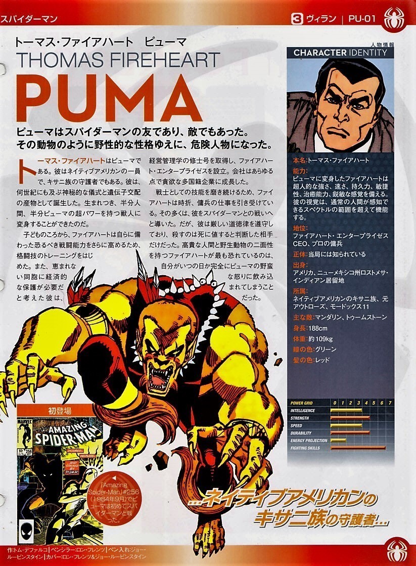 マーベル・ファクト・ファイル50号～51号: Spider-Manブログ