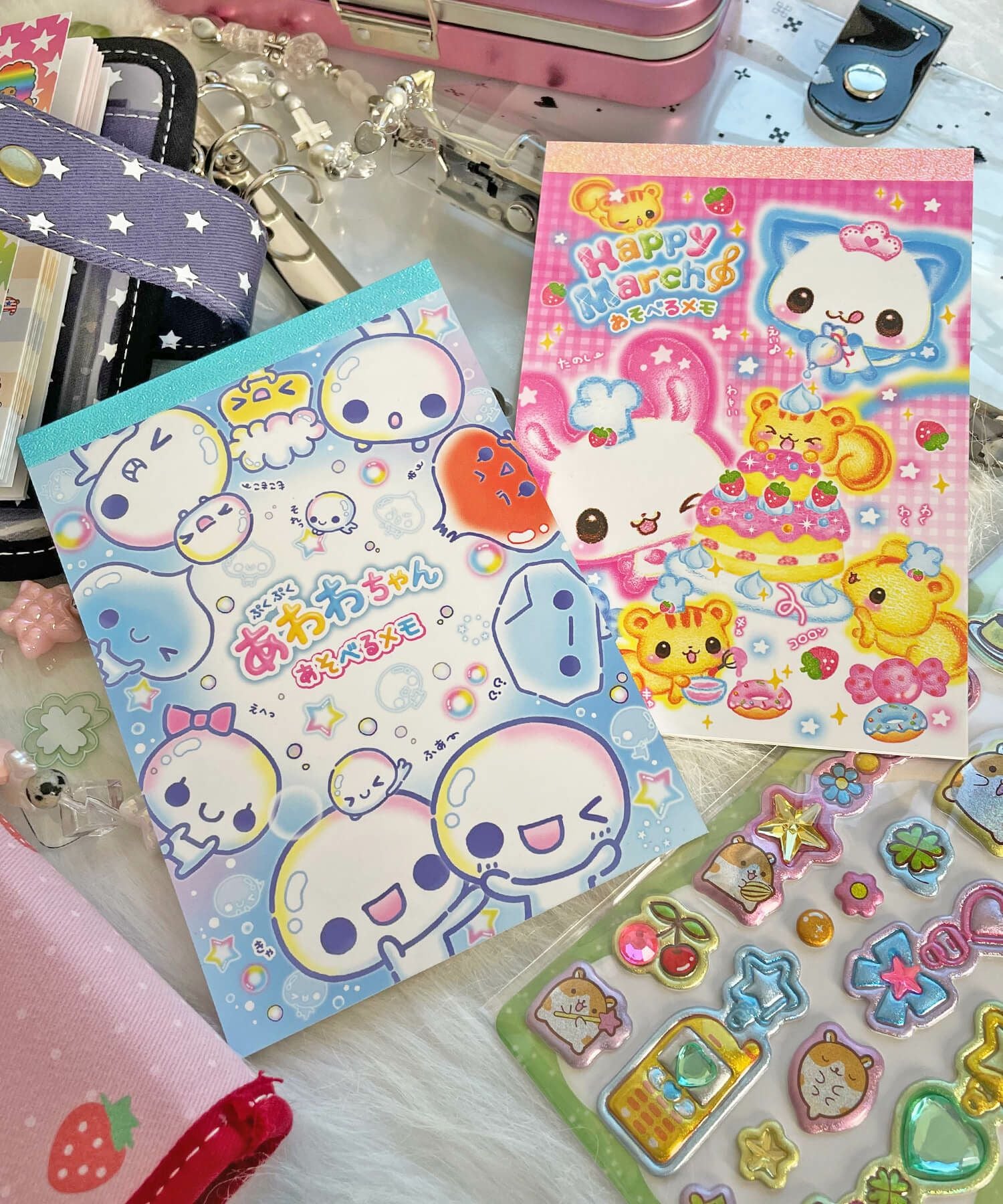 平成女児/あそべるメモ帳/ぷくぷくあわわちゃん/HappyMarch＜メール便