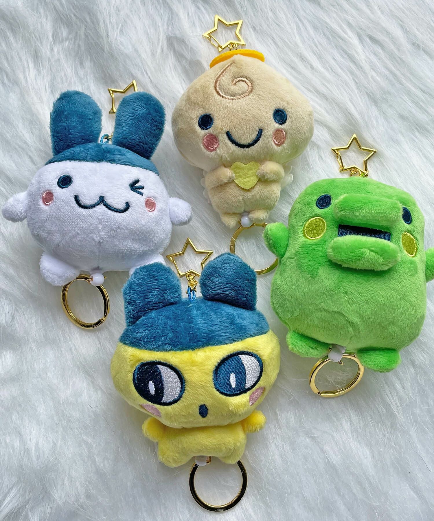 ≪たまごっち≫リール付きマスコット/ぬいぐるみキーホルダー | SPINNS