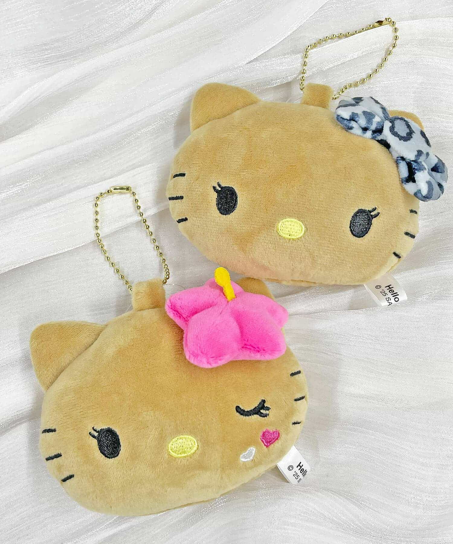 日焼けキティ＆ダニエル ぬいぐるみキーホルダー これ懐かしすぎる