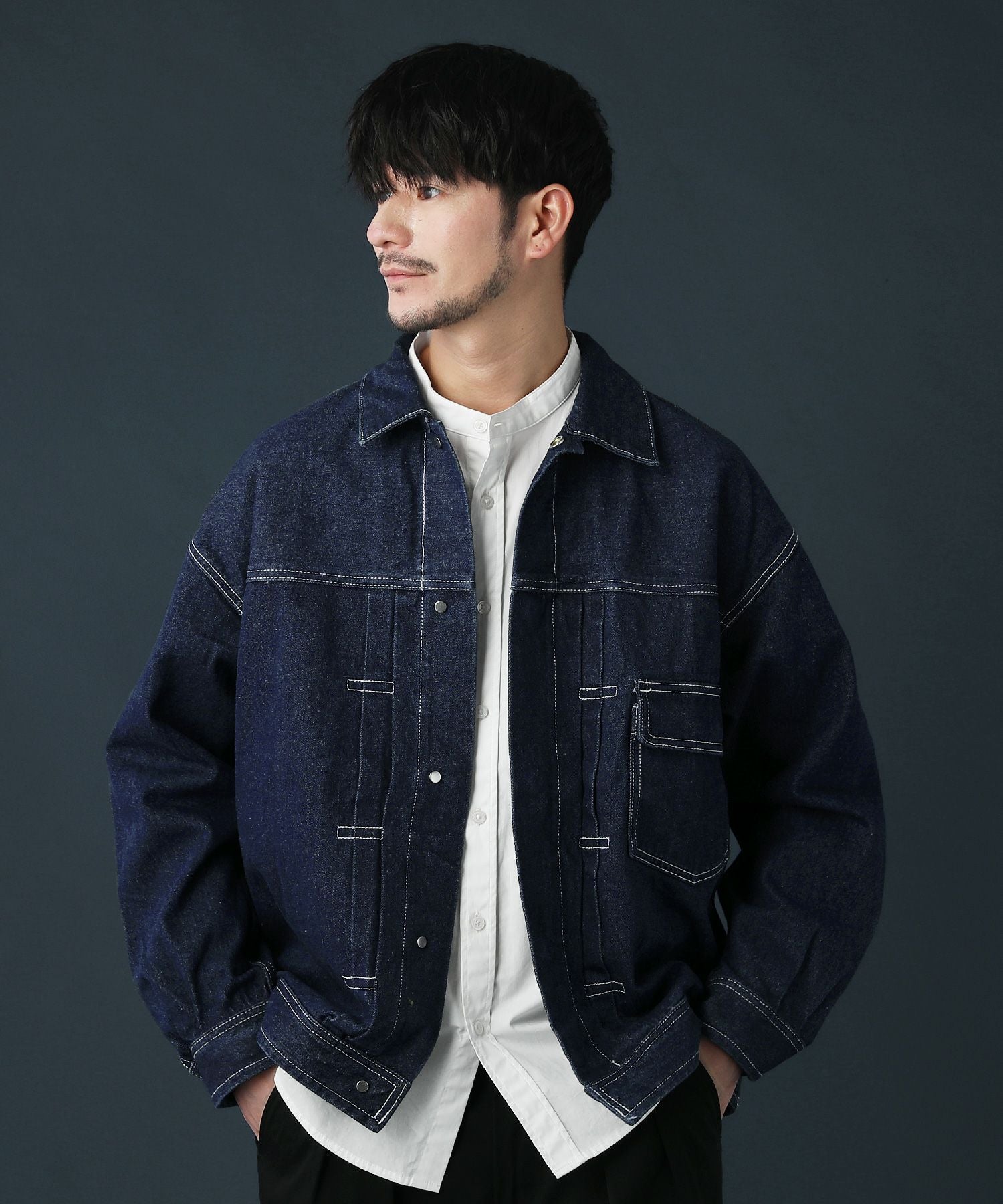 13.5oz オーバーサイズデニムジャケット | 【公式】SPU スプ公式通販