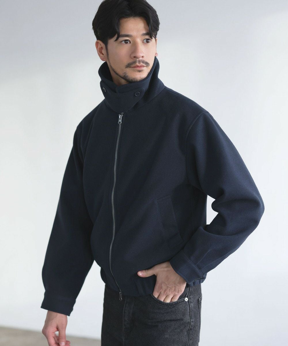 メルトンショートダブルジップ2WAYネックブルゾン | 【公式】SPU スプ