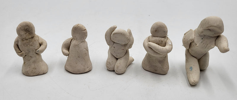 Set of 5 Assorted Clay Figures from the Movie 