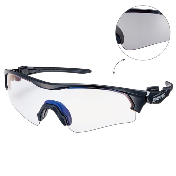 FACEONE 調光レンズモデル [FO-0166 BK] | 【公式】SWANS 日本製