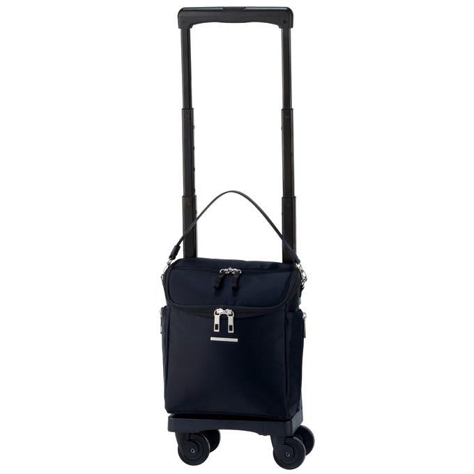 D-583 ジップVII (TS15) ブラック <低振動・低騒音のT2キャスター・4輪