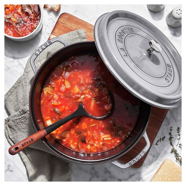 STAUB LA COCOTTE 鍋グレー 10センチ Amazon.com: Staub Piggy Cocotte