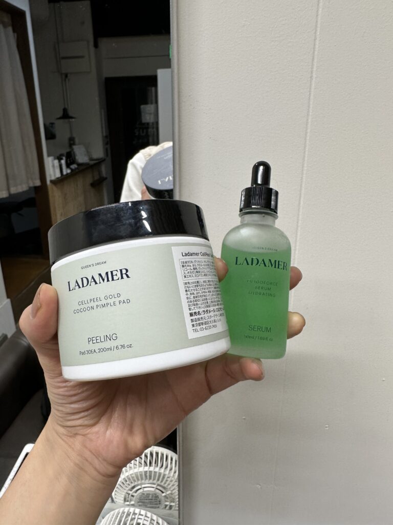 長野初導入】ラダメール ピーリングパットでエステ級つるん肌を自宅で