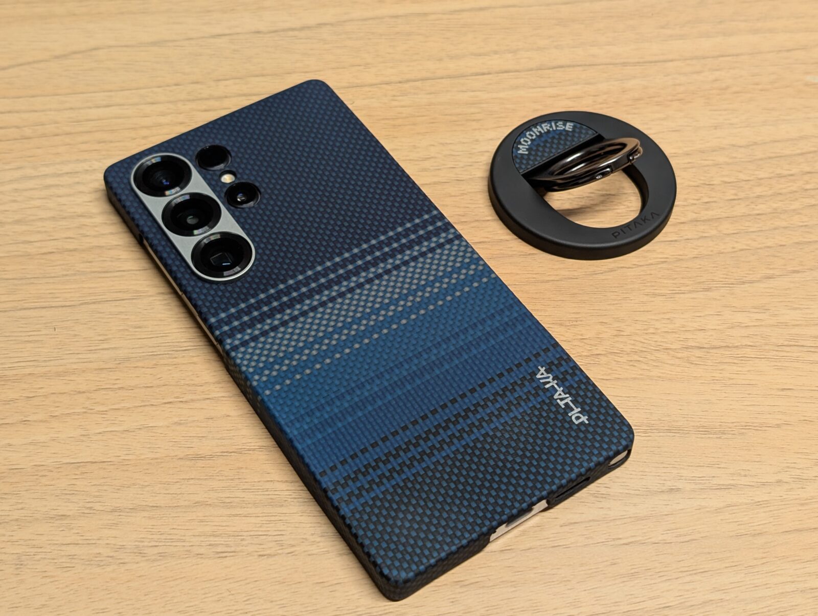 PITAKA Galaxy S25 Ultra アラミドケース（Moonriseカラー）レビュー