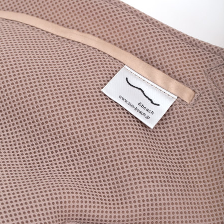 Mesh-LatteBeige|おしゃれで機能的な抱っこ紐・おんぶ紐[sun&beach