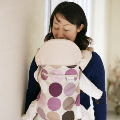 抱っこ紐用ヘッドサポート（オーガニックコットン）｜sun&beachベビー
