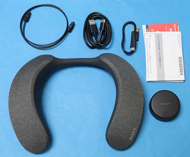 SONY ワイヤレス ネックバンドスピーカー SRS-NS7 / WLA-NS7を買った