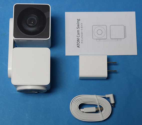 ATOM Cam Swing を買ったのでレビュー。首振り、防水機能がついて 4280