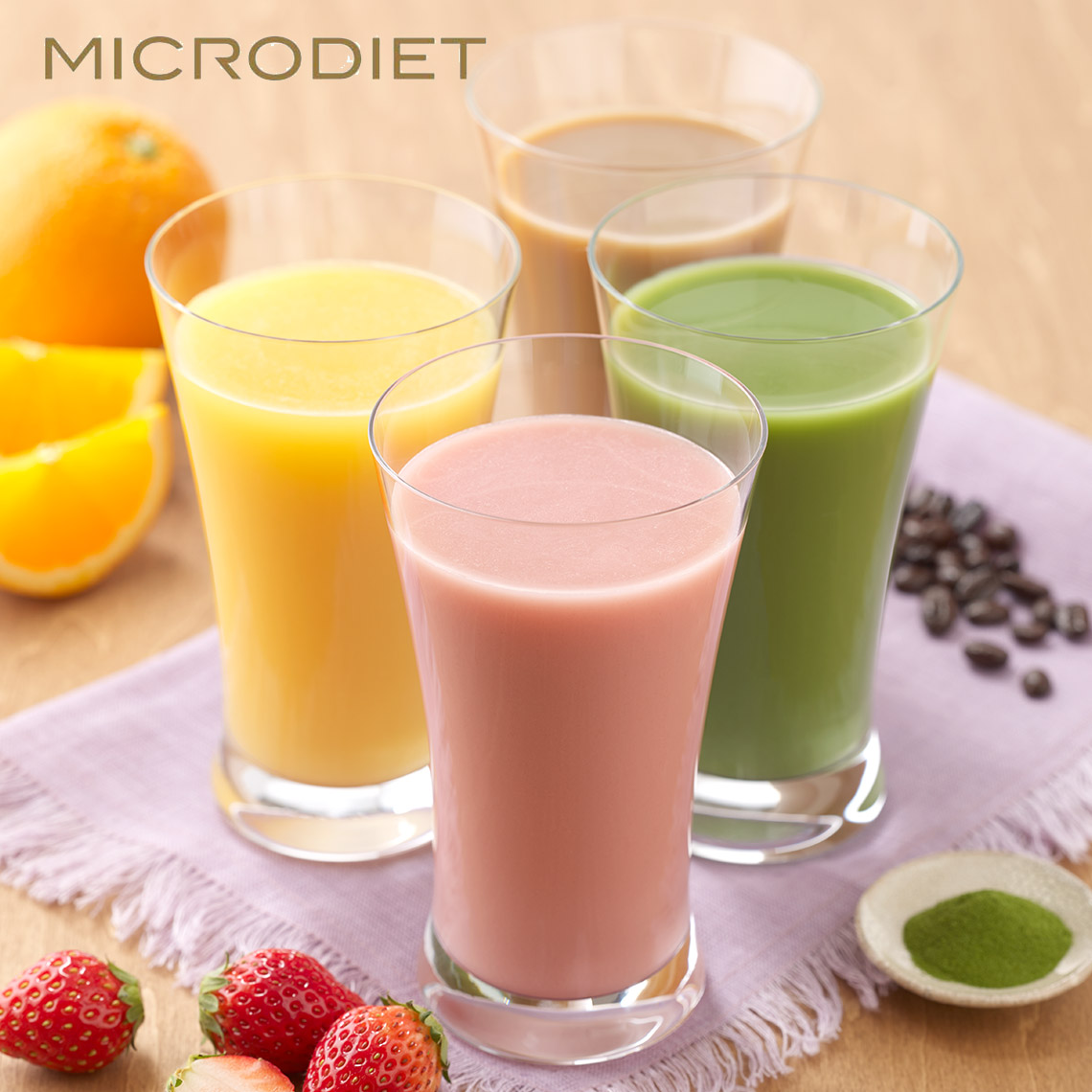 マイクロダイエット ドリンクミックスパック7食｜栄養バランスとおいし