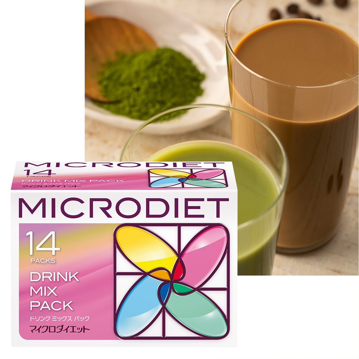 マイクロダイエット ドリンクミックスパック7食｜栄養バランスとおいし