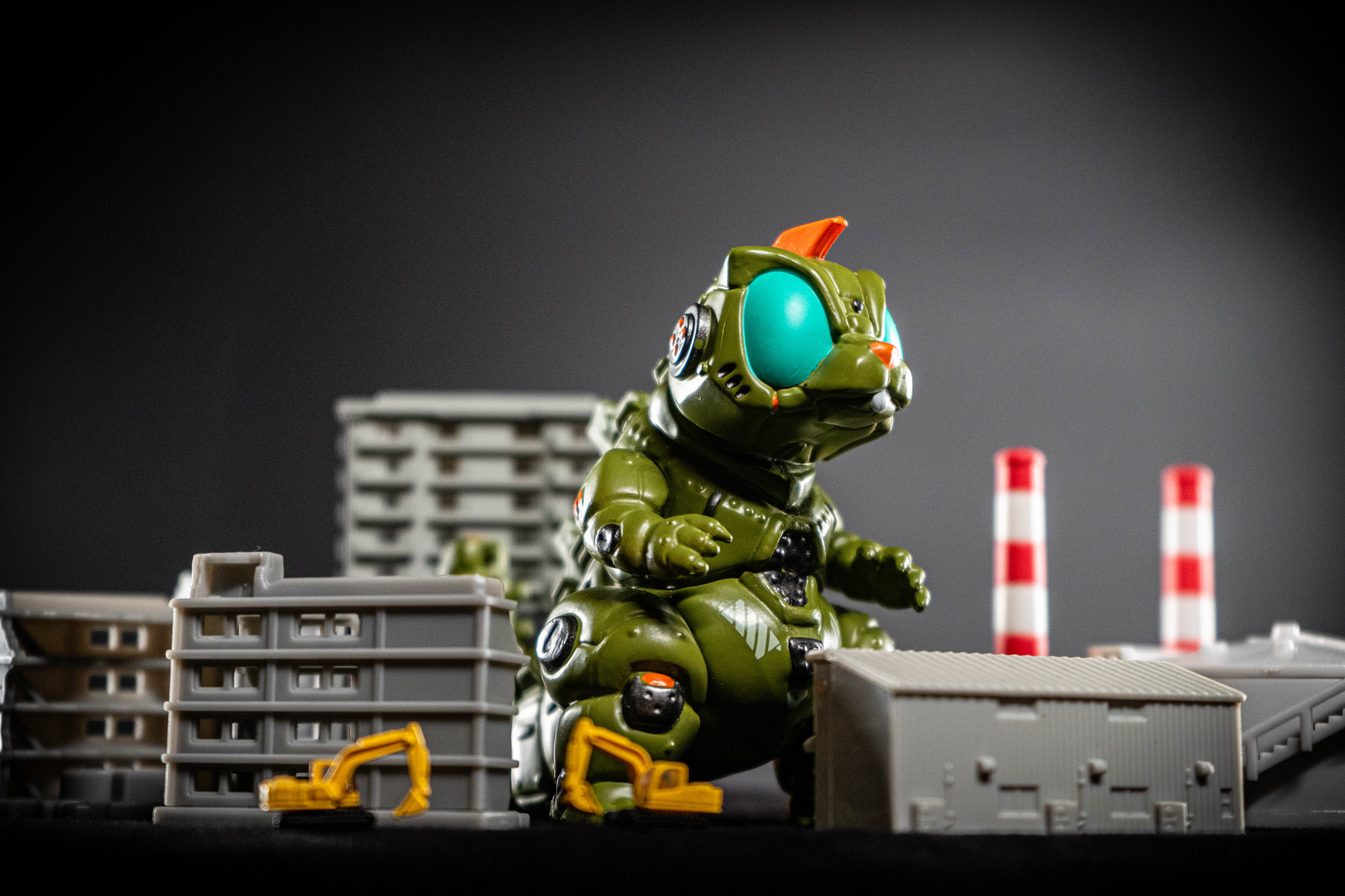 BOUNCE MECHA BONGZILLA Go Art Kaiju Figures –Exclusive from Hobby