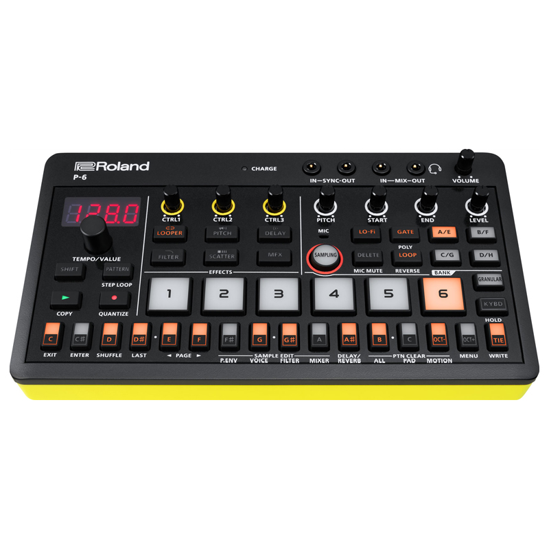 ROLAND P-6 CREATIVE SAMPLER ローランド 安心の日本正規品！ | サン
