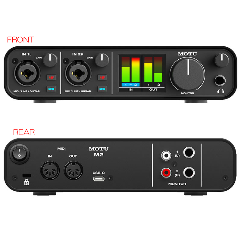 MOTU M2 安心の日本正規品！ | サンフォニックス
