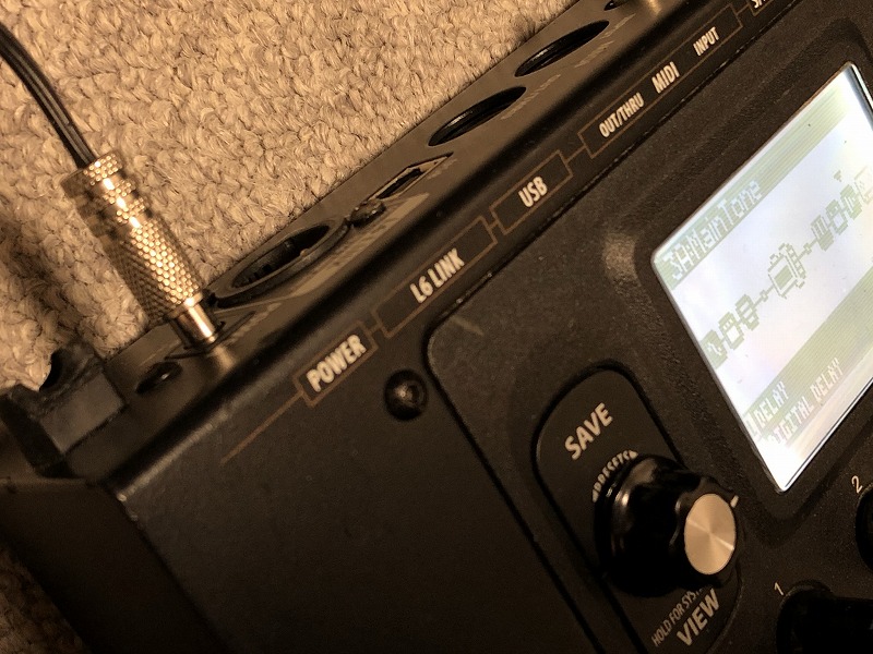 汎用ACアダプターの購入とアウトプットプラグ交換/Line6 HD500で使用