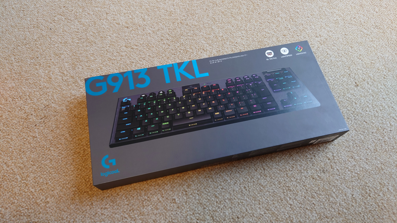 G913TKLタクタイルの打鍵感が快適すぎる | SunSunBlue